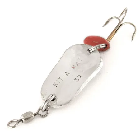 Gibbs Delta Kit-A-Mat #32 Cucharilla, Plata, 9g, Patrón escamas, #12499