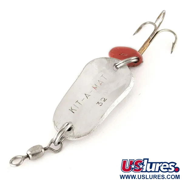 Gibbs Delta Kit-A-Mat #32 Cucharilla, Plata, 9g, Patrón escamas, #12499