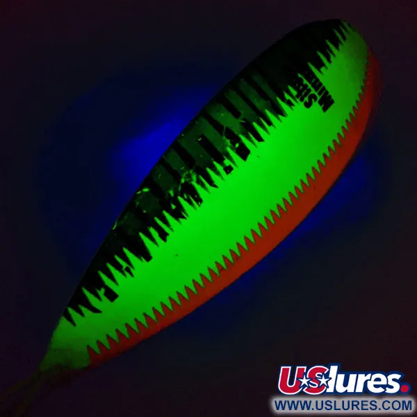 Johnson Weedless Silver Minnow UV Cucharilla, Fire Tiger, 28g, UV, #12517