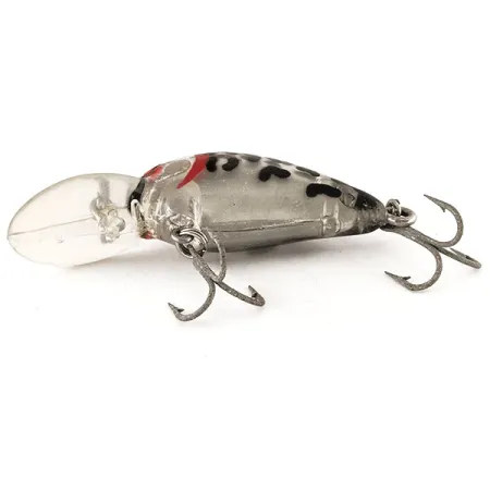 Bomber model B 4A Crankbait, Plateado Moteado, 7g, Buceo 2.1m, #12519