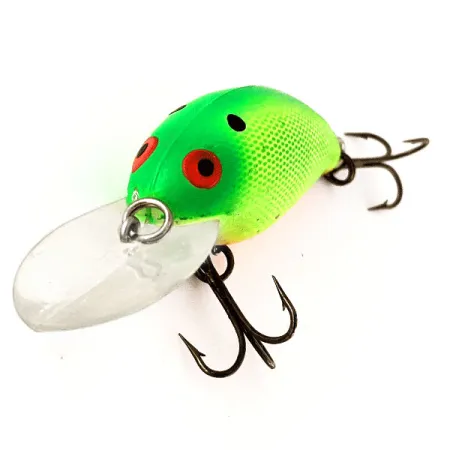 Bomber model 7A baby striper Crankbait, Chartreuse, 14g, UV, #12520