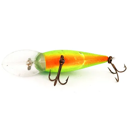 Bomber model 7A baby striper Crankbait, Chartreuse, 14g, UV, #12520
