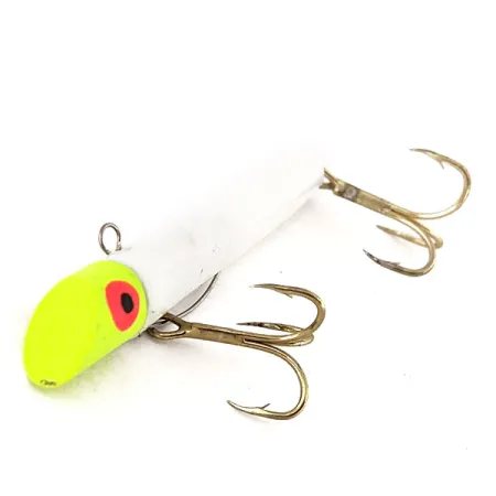 Sea Striker Got-Cha Gotcha G1000 Series UV Señuelo, Blanco/Amarillo, 25g, #12560