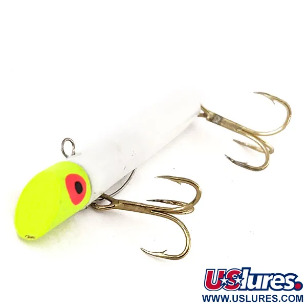 Sea Striker Got-Cha Gotcha G1000 Series UV Señuelo, Blanco/Amarillo, 25g, #12560