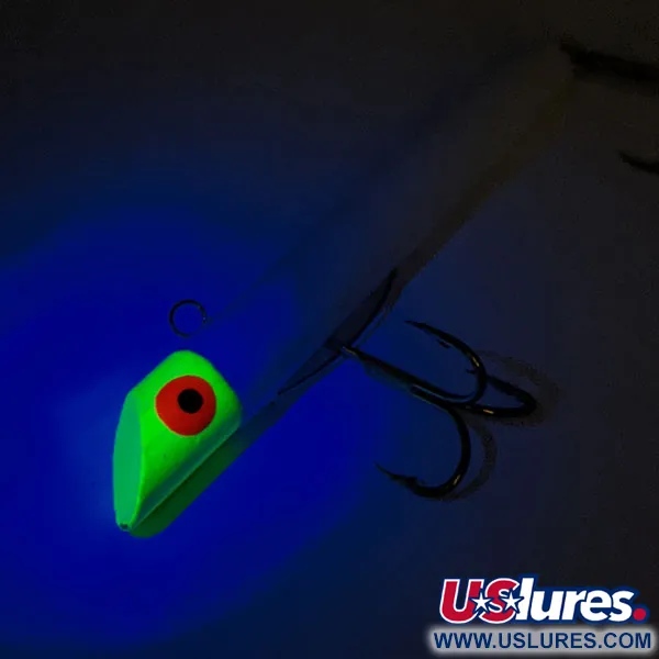 Sea Striker Got-Cha Gotcha G1000 Series UV Señuelo, Blanco/Amarillo, 25g, #12560