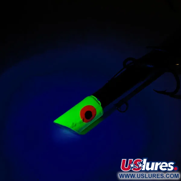 Sea Striker Got-Cha Plug UV Señuelo, Níquel/Chartreuse, 19g, UV, #12561