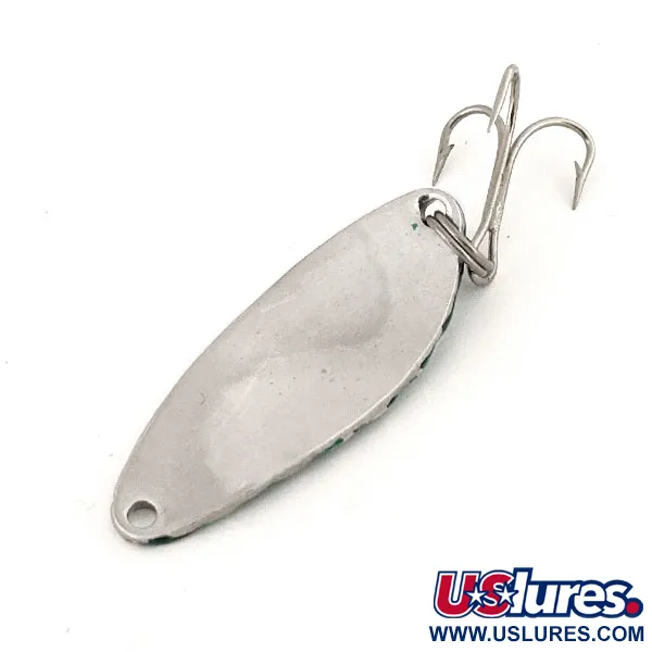 Acme Little Cleo Cucharilla, Níquel / Verde, 7g, Patrón Panal, #12594