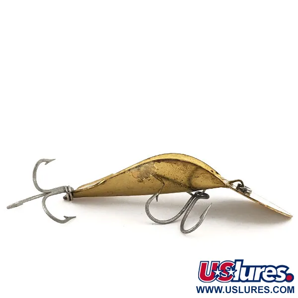 Buck Perry Spoonplug Cucharilla, Oro, 14g, Control Profundidad, #12600