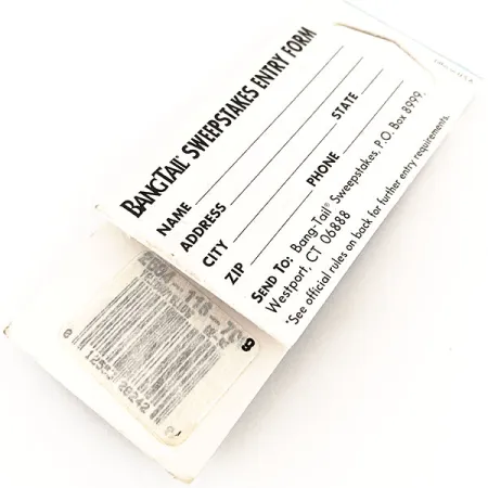 Luhr Jensen Bang Tail Cucharilla, Amarillo, 1.8g, Cola Plumas, #12684