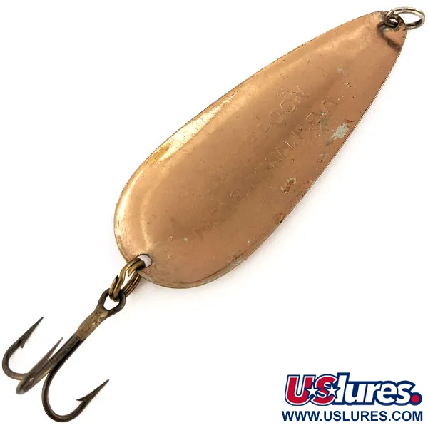 Cucharilla Nebco Aqua Spoon, Hammered Copper / Red, 17g, USA, #12692