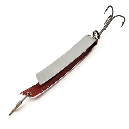 South Bend Super-Duper 511 Cucharilla, Níquel / Rojo, 14g, #12757