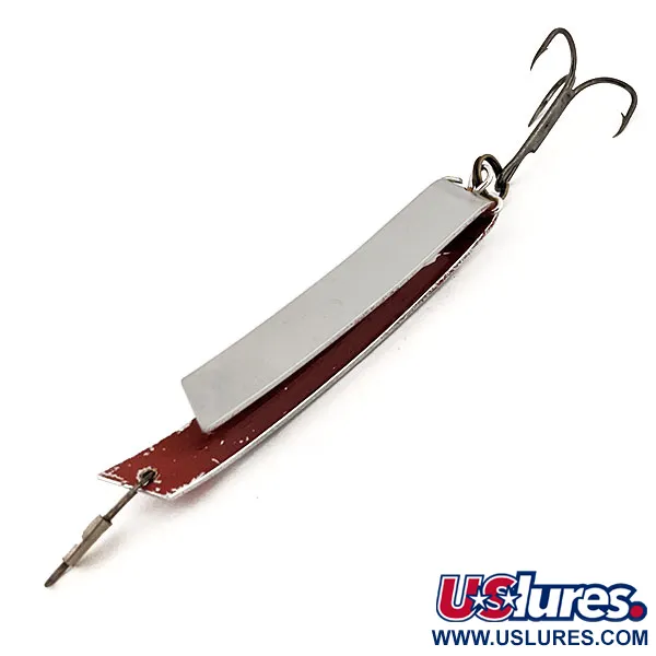 South Bend Super-Duper 511 Cucharilla, Níquel / Rojo, 14g, #12757