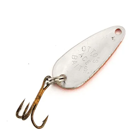 Otto's Ace UV Cucharilla, Silver / Orange, 3g, UV-Reactiva, #12763