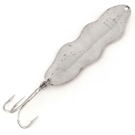 Lucky Strike Serpent Wobbler Cucharilla, Rojo/Blanco/Níquel, 18g, #12774
