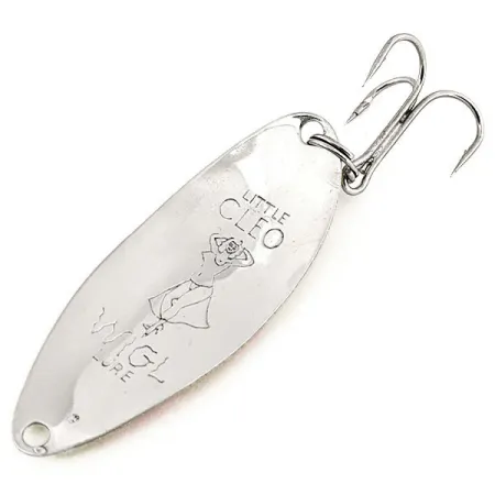 Seneca Little Cleo (Hula Girl) Cucharilla, Yellow/Red/Nickel, 5g, #12783