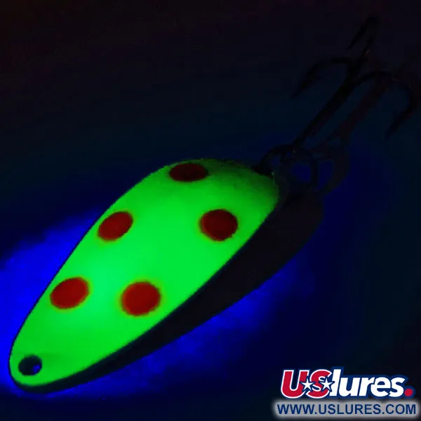 Seneca Little Cleo (Hula Girl) UV Cucharilla, Amarillo/Rojo, 10g, #12785