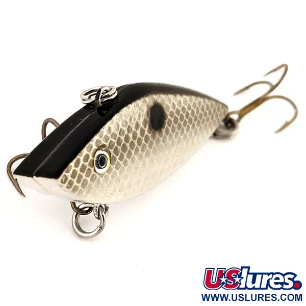 Strike King Diamond Shad 1980s Lipless Crankbait, Plata, 12g, #12791