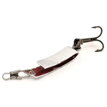 South Bend Super-Duper 500 Cucharilla, Níquel/Rojo, 1,4g, Forma U, #12792