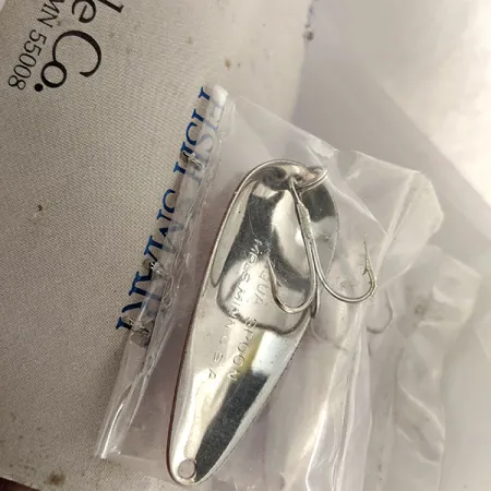 Blue Fox Aqua Spoon, 9g, Rojo / Blanco / Níquel, Cucharilla #12793