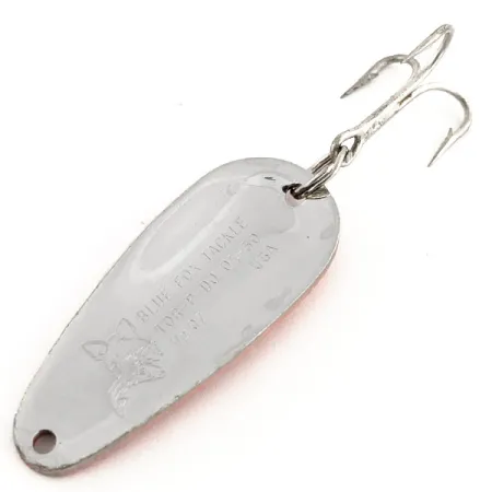 Blue Fox Tor-P-Do UV Cucharilla, Rojo/Negro/Níquel, 14g, UV, #12795