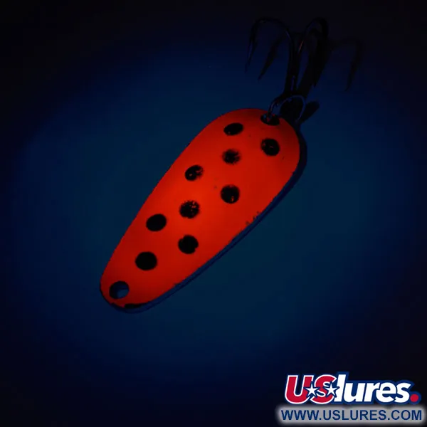 Blue Fox Tor-P-Do UV Cucharilla, Rojo/Negro/Níquel, 14g, UV, #12795