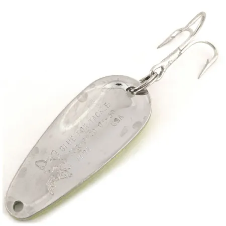 Cucharilla Blue Fox Tor-P-Do UV, Chartreuse/Rojo/Níquel, 14g, UV, #12796