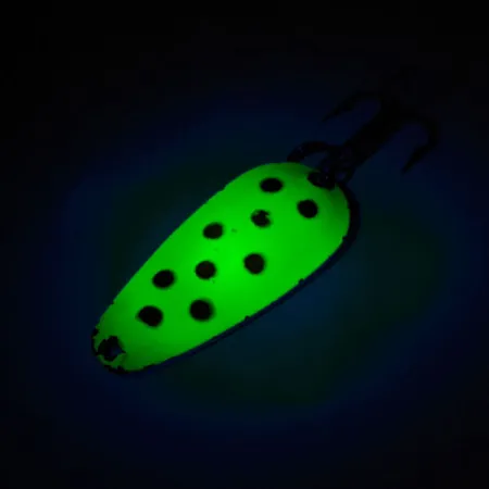 Cucharilla Blue Fox Tor-P-Do UV, Chartreuse/Rojo/Níquel, 14g, UV, #12796