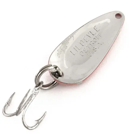 Cucharilla Eppinger Dardevle Lildevle UV, Rojo/Negro/Níquel, 3.4g, #12820