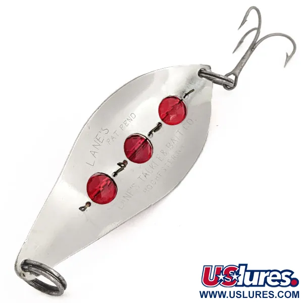 Cucharilla Lane's Sparkl-l Wobbler, Nickel / Red Eyes, 21g, #12838