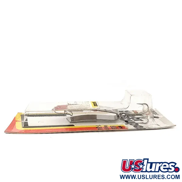 Luhr Jensen Super-Duper 506 Cucharilla, Níquel/Rojo, 7g, Retro, #12846