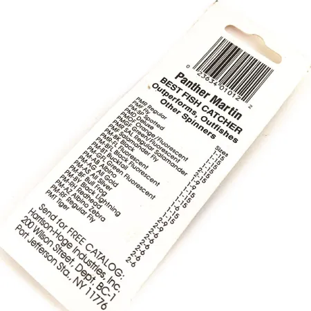 Panther Martin 4 Cucharilla, Oro, 4g, Pala Convexa, #12849