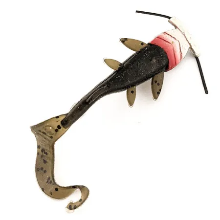 Gitzit Baby Blue Eyes Cat Fish Vinilo, Verde, 8g, Anzuelo Superior, #12863