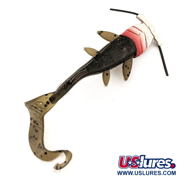 Gitzit Baby Blue Eyes Cat Fish Vinilo, Verde, 8g, Anzuelo Superior, #12863