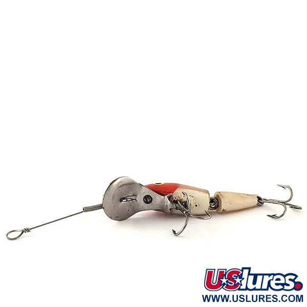 Suick Cisco Kid Jointed Articulado, Blanco/Rojo/Oro, 5.5g, Babero Metal, #12874