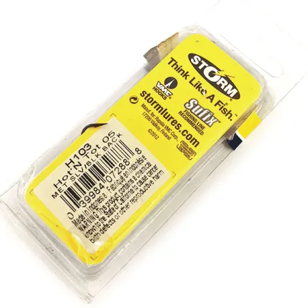 Storm Original Hot'N Tot Señuelo, Negro / Plata, 6,5g, Babero metálico, #12897