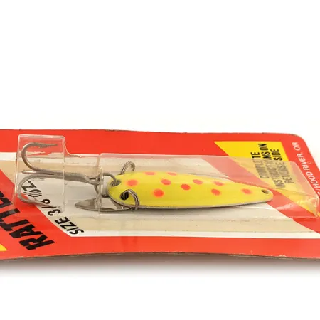 Luhr Jensen Rattlesnake Cucharilla, Amarillo/Nar, 12g, Sonic Blade, #12900