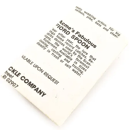 Acme Phoebe Cucharilla, Plata, 4g, Acción Vibrante, #12903