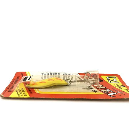 Luhr Jensen Little Jewel Cucharilla, Amarillo / Rojo, 18g, Vintage, #12908