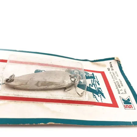 Kmart Kresge #5154N Cucharilla, Níquel, 4g, Vintage Japón, #12909