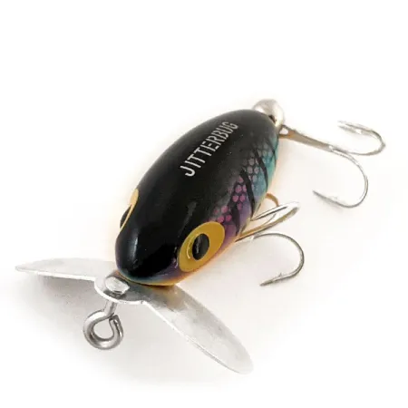 Fred Arbogast Jitterbug, Rainbow Perch, 7g, Señuelo superficie, #12930