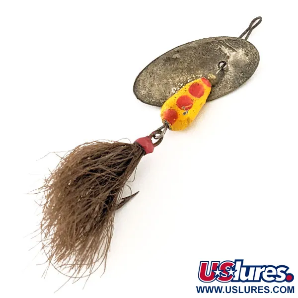 Panther Martin 4 con Mosca Cucharilla, Amarillo/Rojo, 4g, #12959