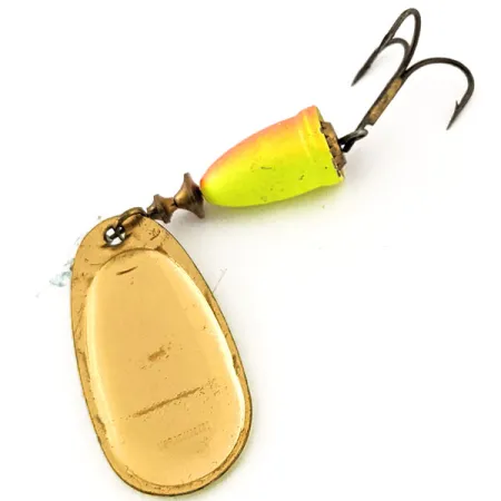 Blue Fox Super Vibrax 4 UV Cucharilla, Chartreuse, 10.5g, Tiger, #12967