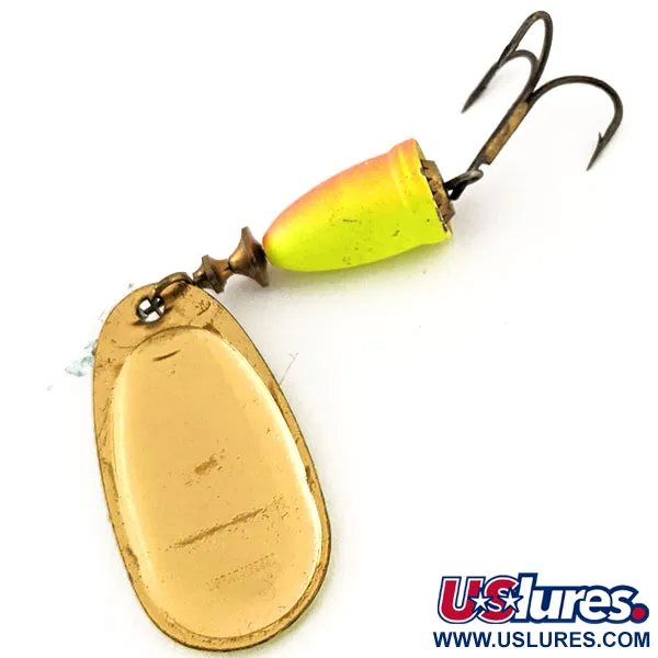 Blue Fox Super Vibrax 4 UV Cucharilla, Chartreuse, 10.5g, Tiger, #12967