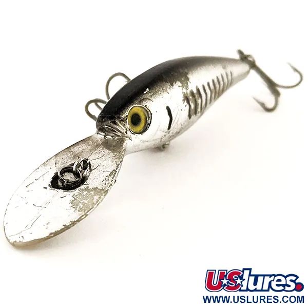 The Producers Lightning minnow #2 Minnow, Plata, 7g, Vintage, #12987