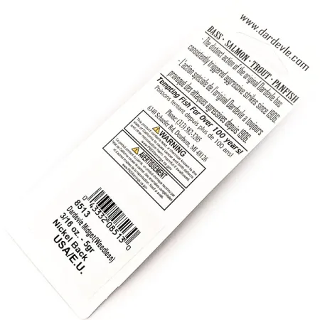 Eppinger Dardevle Midget, 6 g Frog / Níquel, Cucharilla Anti-enganche #16381