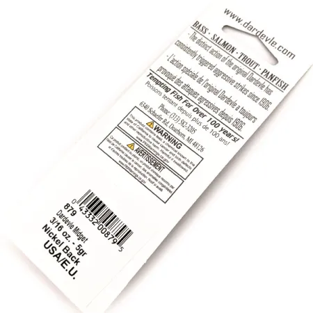 Eppinger Dardevle Midget UV Cucharilla, Chartreuse, 6g, UV, #12995