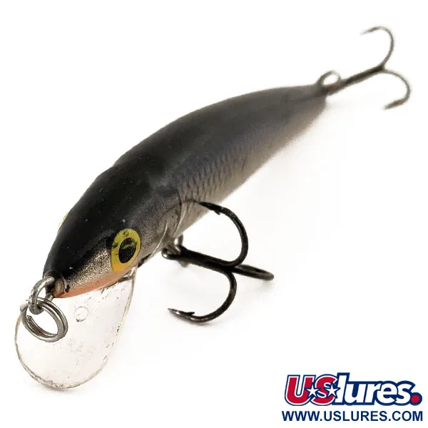 Rapala Husky Jerk 10 Suspending, Plata/Negro, 10g, #13001
