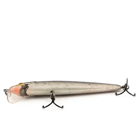 Rapala Husky Jerk 10 Suspending, Plata/Negro, 10g, #13001