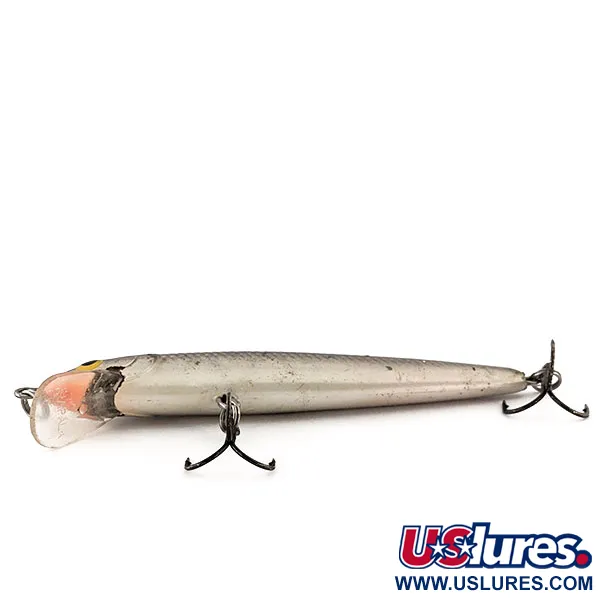 Rapala Husky Jerk 10 Suspending, Plata/Negro, 10g, #13001