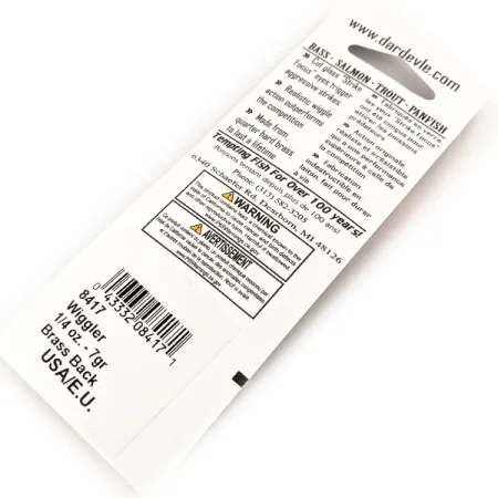 Eppinger Red Eye Wiggler Cucharilla, Five of Diamonds, 7g, #13008